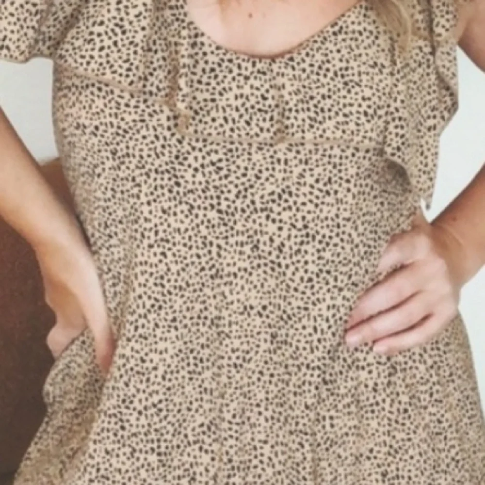 Animal Print Woven Midi Dress - Picture 12 of 12